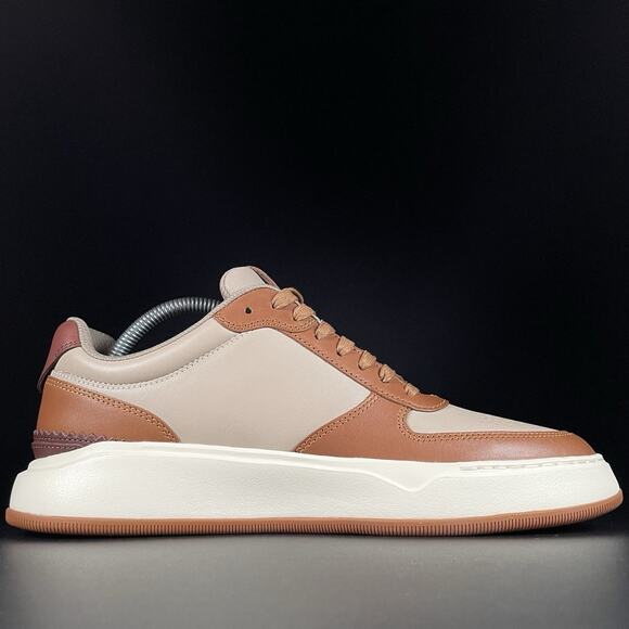 Cole Haan Grandpro Crossover Sneaker Men's 9 M Brown Leather Casual Shoe Walking - Picture 5 of 9